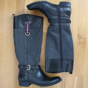 Tommy Hilfiger Xenon Riding Boot - Leather / Wool